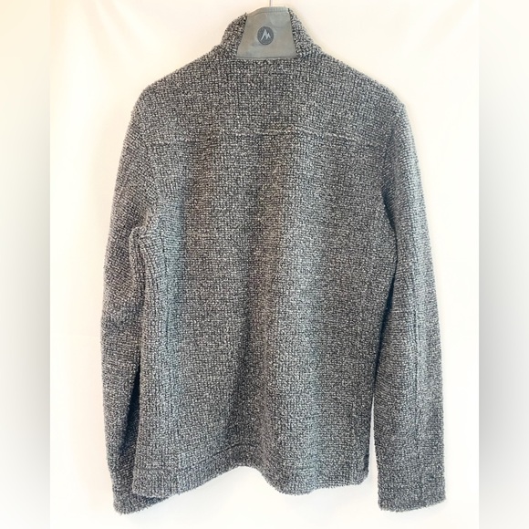 Marmot Men’s Medium Wool Knit Full Zip Jacket | Outdoor Techwear - Picture 5 of 12